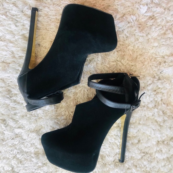 Bebe platform booties 7.5 - Picture 2 of 4